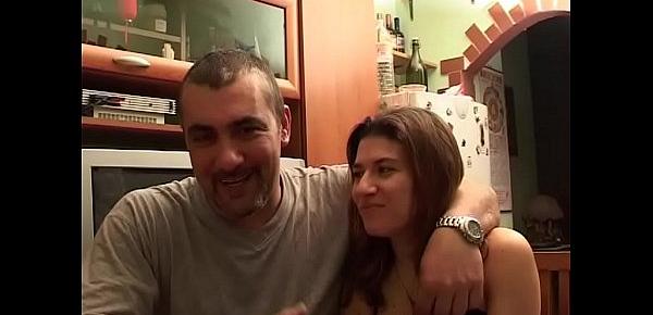  Real Italian Swinger, make sex with her girlfriend for first time. Enjoy.